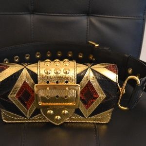 COPY - Burberry Limited Editon Python Bag and Belt